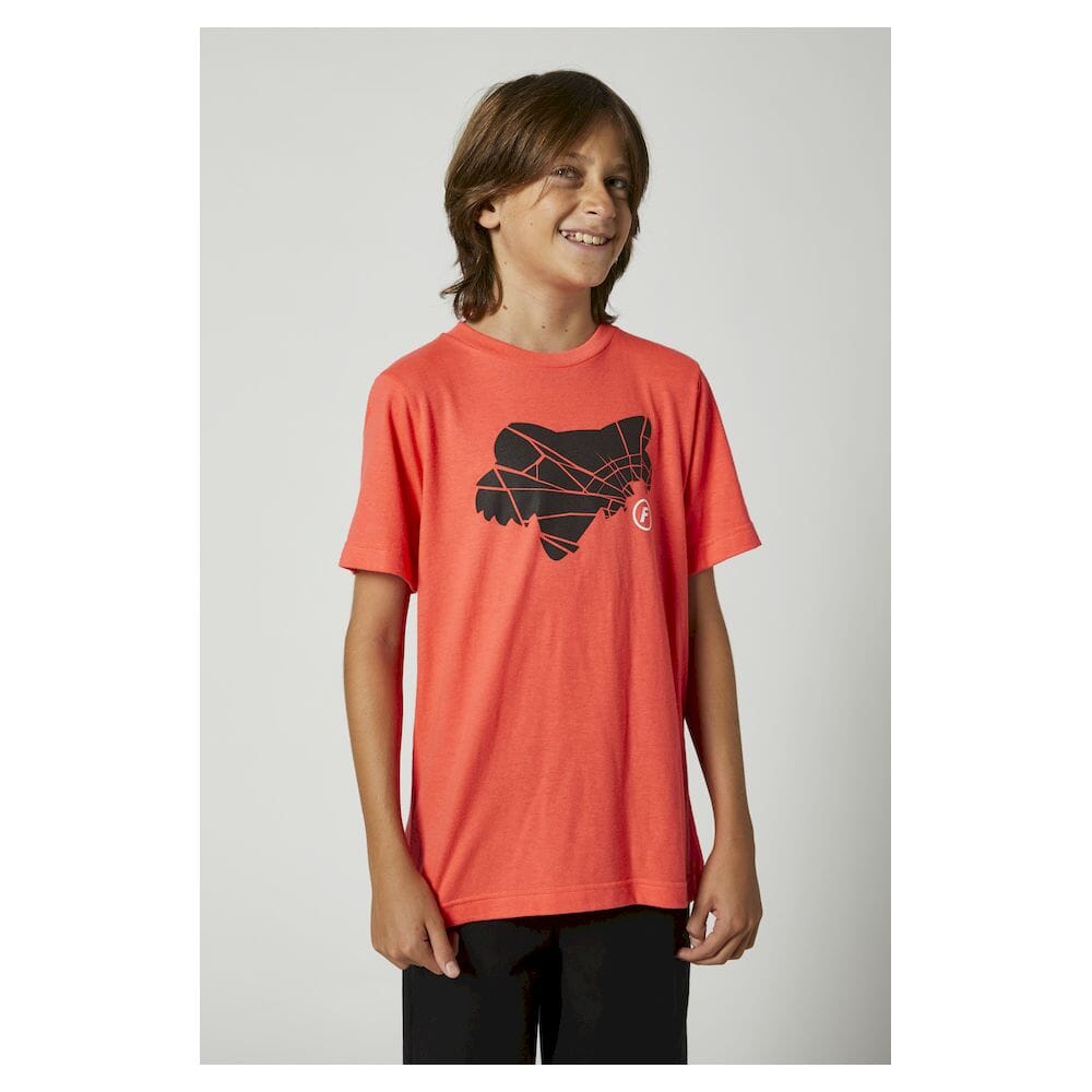 Fox Youth Shattered SS T-Skjorte Atmc Pnch YL