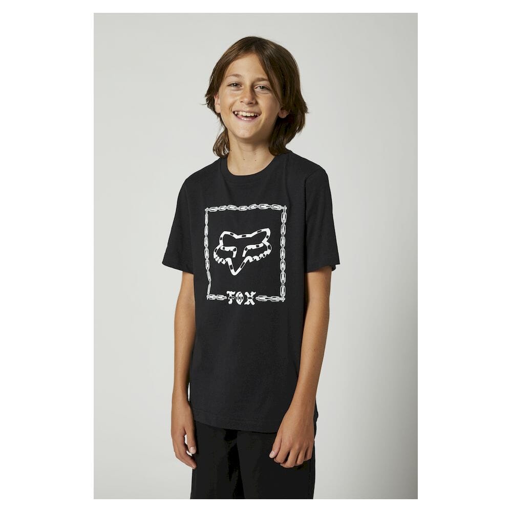 Fox Youth Timed Out SS T-Skjorte Blk YL