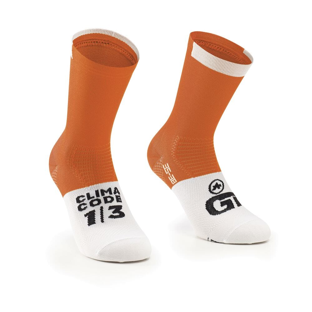 Assos Gt Socks C2 Droid Orange EUR 35-38
