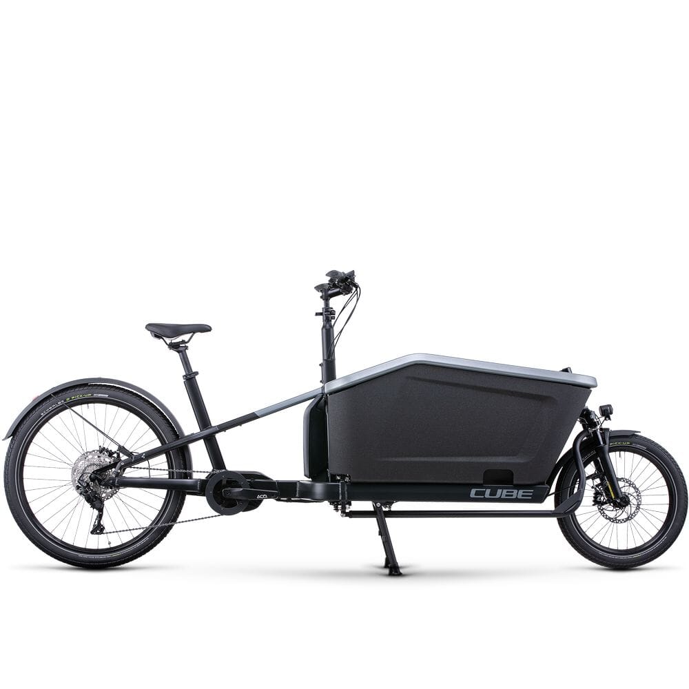 Cube Cargo Sport Dual Hybrid 1000 Lastesykkel Flashgrey´N´Black One Size
