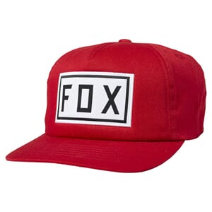 Fox Drive Train Snapback Caps Chili