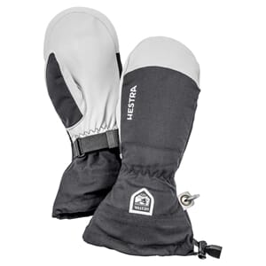 Hestra Army Leather Heli Ski Votter Svart