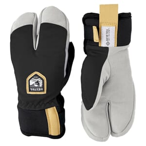 Hestra W.S. Wool Terry Split Mitt Svart