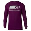 Fox Drifter LS Tech T-skjorte Dark Purple