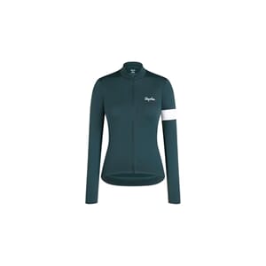 Rapha Core Wmns Thermal LS Sykkeltrøye Dark Green White