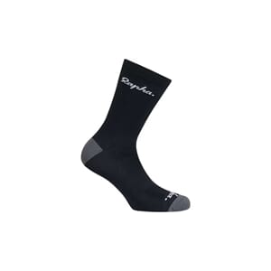 Rapha Logo Sykkelsokk Black Grey