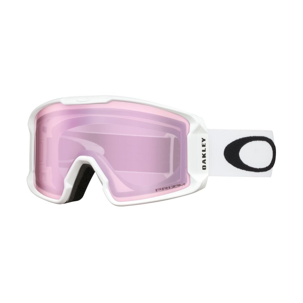 スキー・スノーボードアクセサリー OAKLEY Line Miner XM White prism hi pink スキー・スノーボードアクセサリー OAKLEY Line Miner XM White
