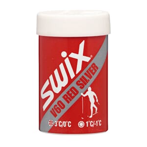 Swix V60 Red/Silver Hardwax 0/+3C 43G