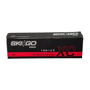 Skigo XC Rød Klister +1/+5C