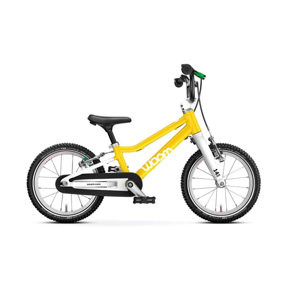 Woom Go 2 14'' Barnesykkel 3-5 År Gul